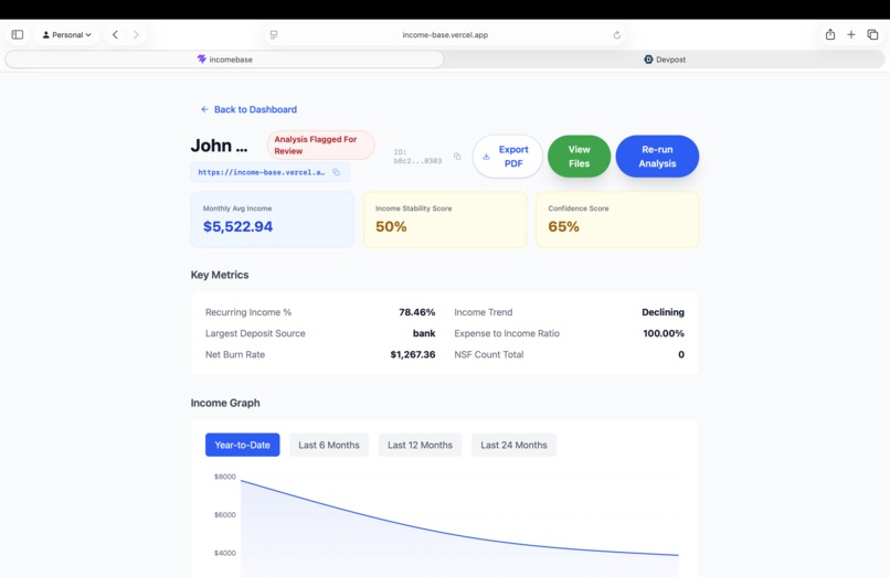 IncomeBase – screenshot 2