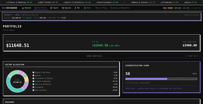BLK Exchange (BLKx) – screenshot 4