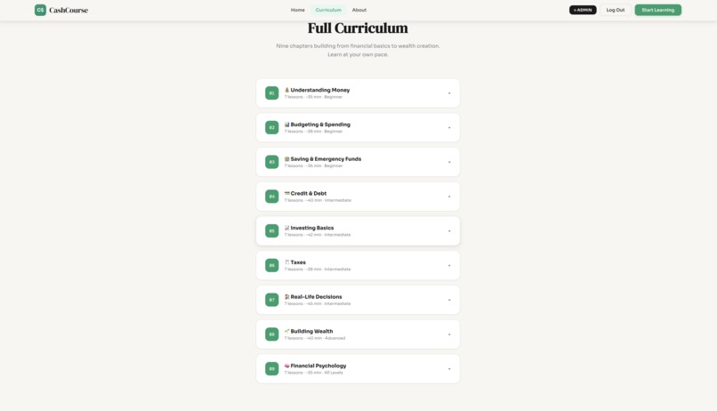 Cash Course – screenshot 3