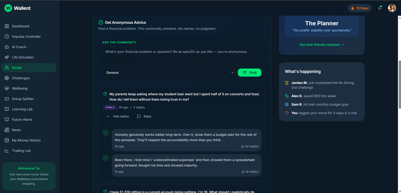 Wallent – screenshot 2
