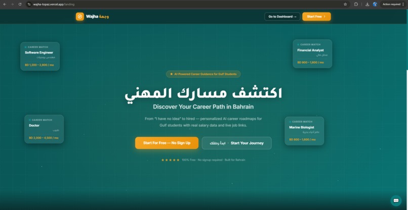 Wajha/وجهة – screenshot 1