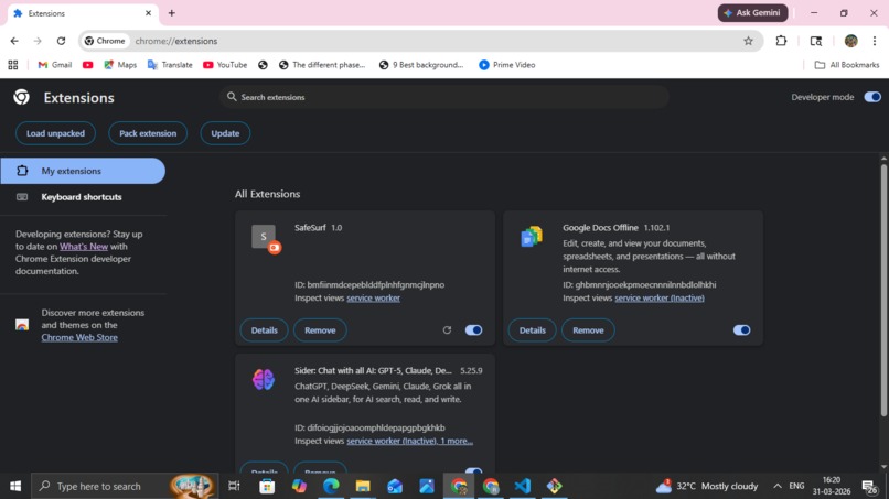 Safesurf – screenshot 2