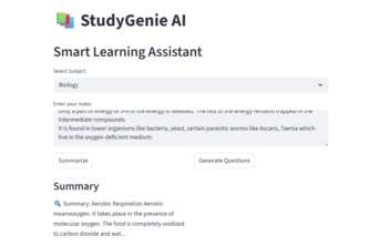 StudyGenie AI