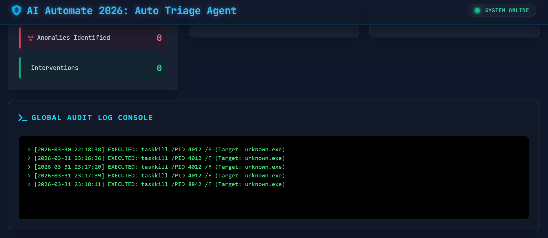 AutoTriage: Autonomous SOC Agent | Devpost