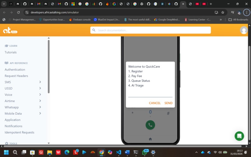 QuickCare – screenshot 2