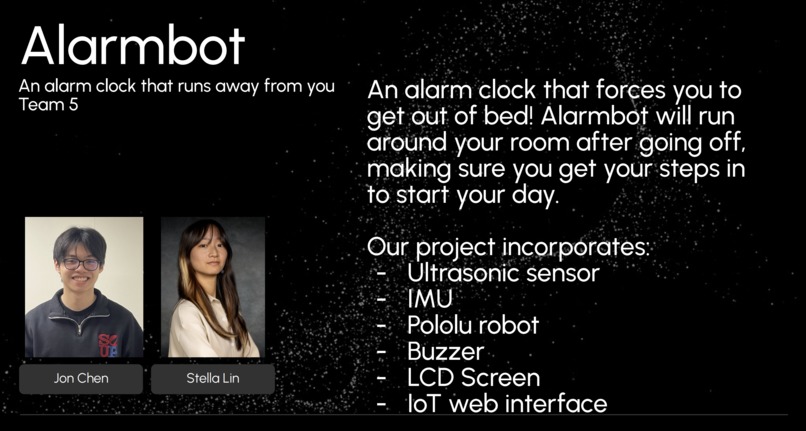 Alarmbot – screenshot 1
