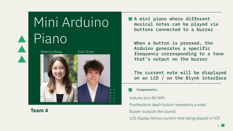 Mini Arduino Piano – screenshot 1