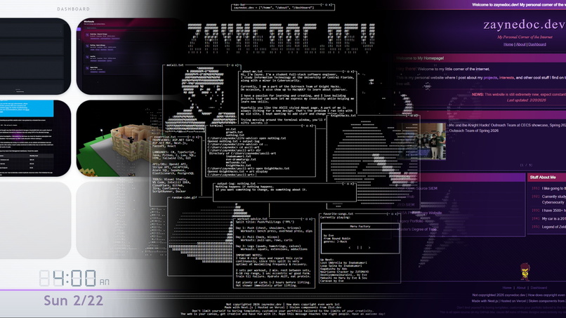 zaynedoc.dev – screenshot 1