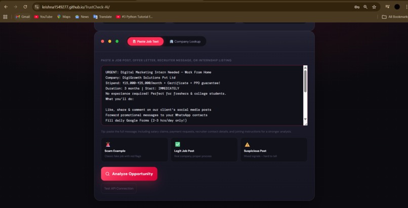 Trust Check AI – screenshot 5