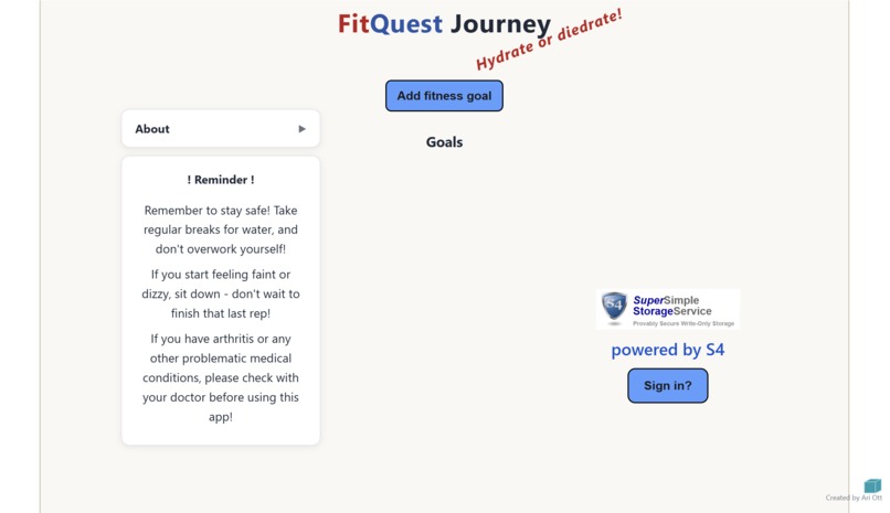 FitQuest Journey – screenshot 1