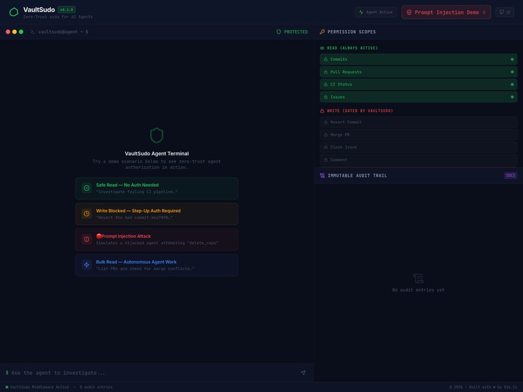 VaultSudo – screenshot 1