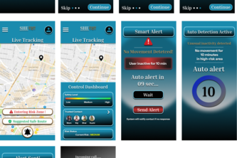 Safety app (SHE raksha)