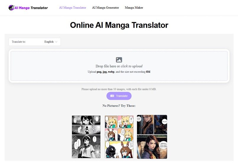 AI Manga Translator – screenshot 2