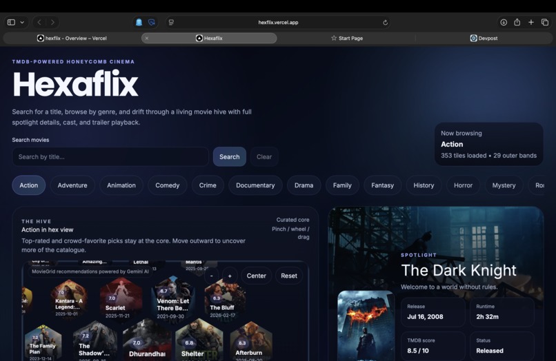 hexaflix  – screenshot 1