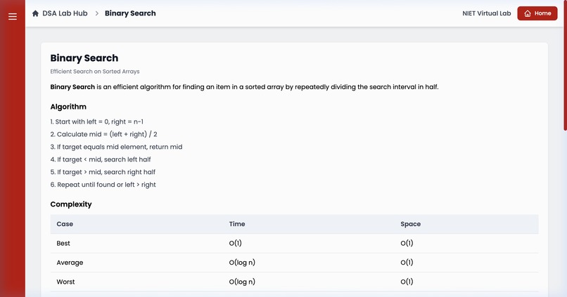 NIET VIRTUAL LAB  – screenshot 1