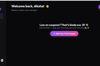 Coupify: smart coupon tracker and saver