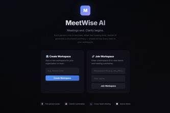 MeetWise-AI