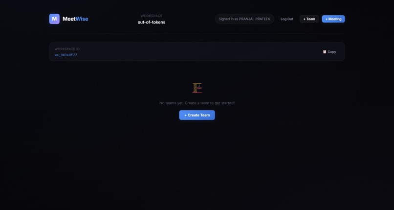 MeetWise-AI – screenshot 2