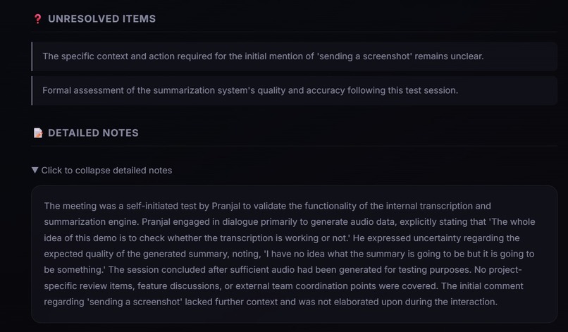 MeetWise-AI – screenshot 4