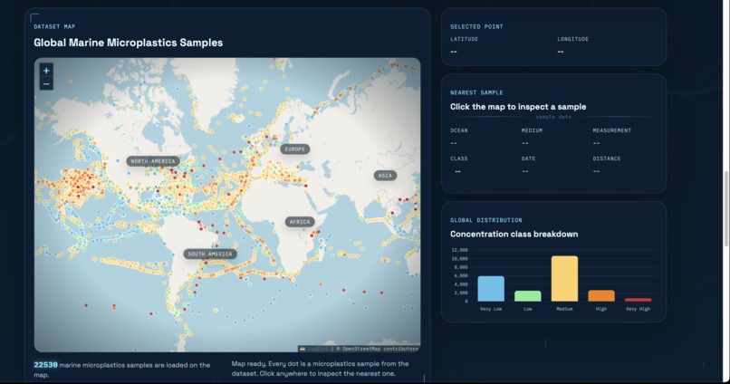 Marine Microplastics Map – screenshot 3