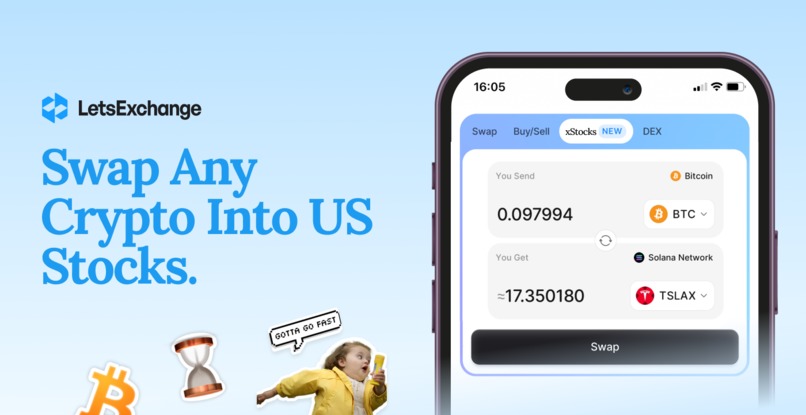 LetsExchange.io – screenshot 1
