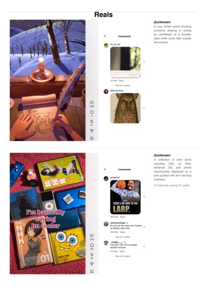 Reals – screenshot 1