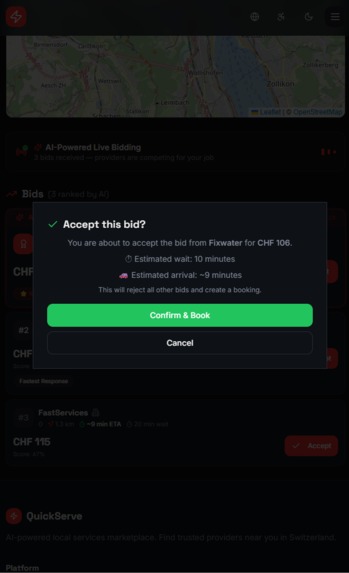 Project Quickserve – screenshot 8
