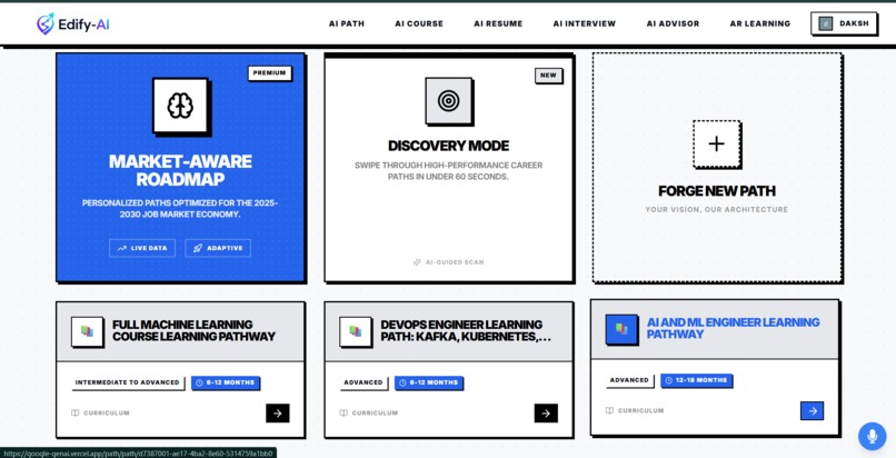 Edify AI-Google Maps for Your Career – screenshot 17