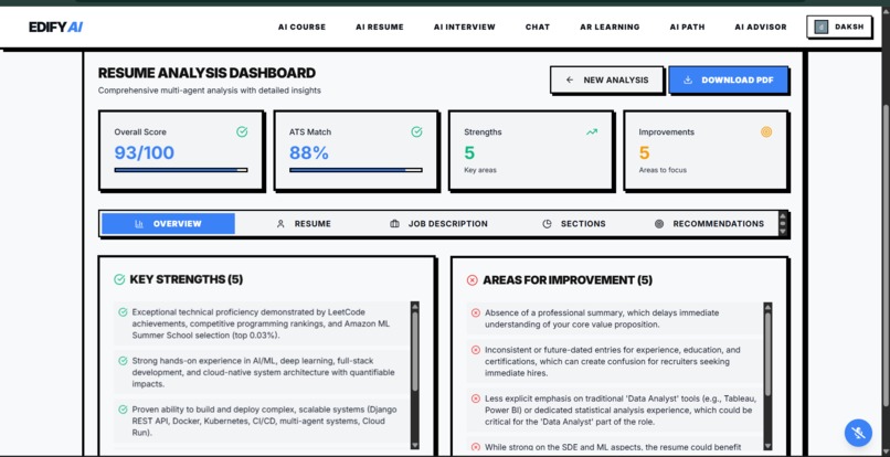 Edify AI-Google Maps for Your Career – screenshot 13