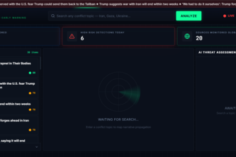 Sentinel — Conflict Misinformation Early Warning System