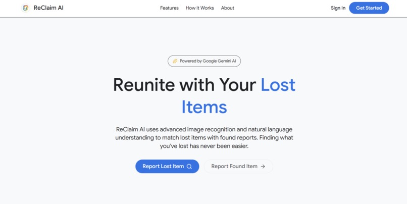 ReClaim AI – screenshot 1