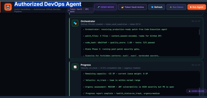 Authorized DevOps Agent – screenshot 4