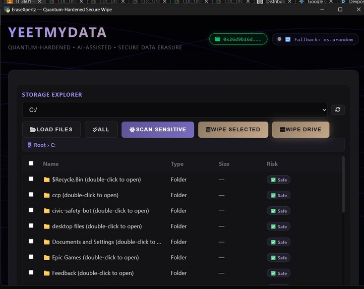 Data Erazer – screenshot 2