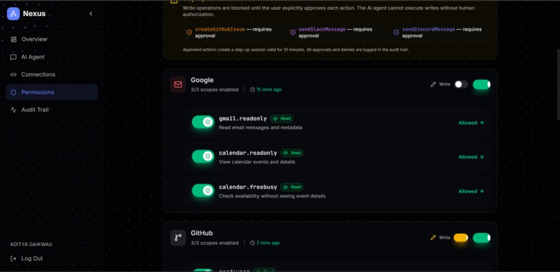 Nexus - The Security Layer for AI Agents – screenshot 2