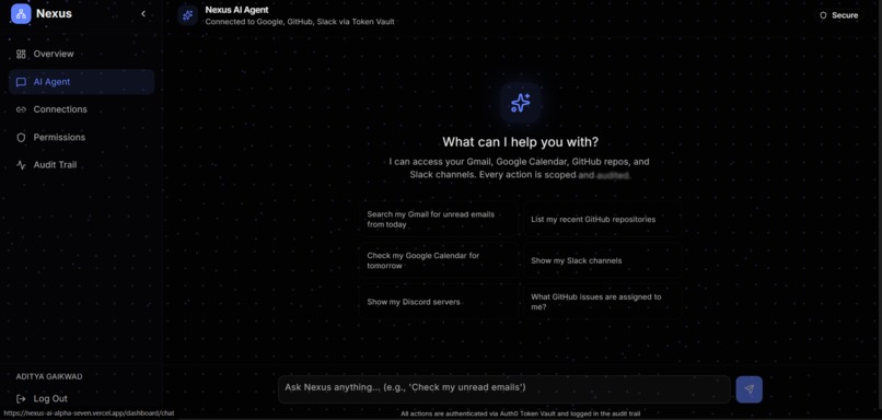 Nexus - The Security Layer for AI Agents – screenshot 4