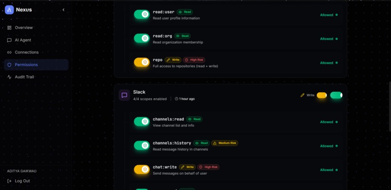 Nexus - The Security Layer for AI Agents – screenshot 5