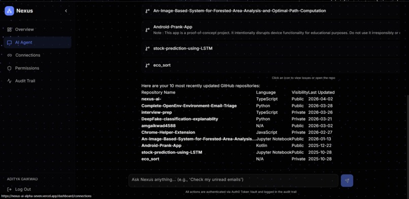 Nexus - The Security Layer for AI Agents – screenshot 11