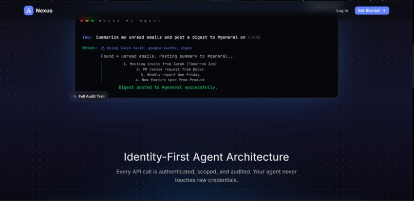 Nexus - The Security Layer for AI Agents – screenshot 12