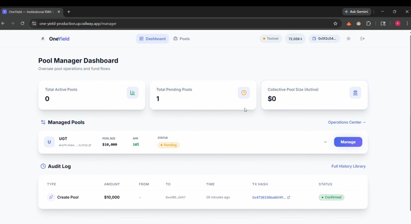 OneYield  – screenshot 4