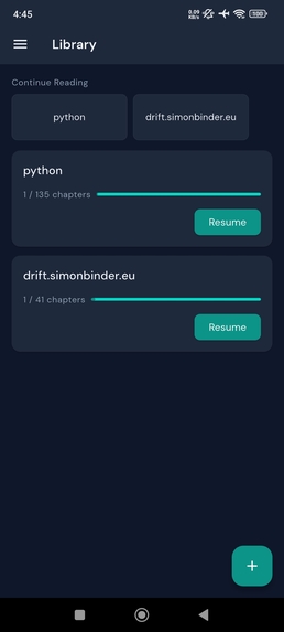 Read4ever – screenshot 1