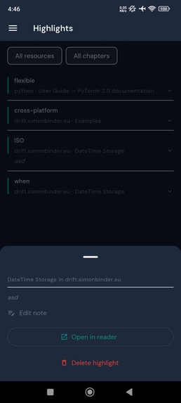 Read4ever – screenshot 2