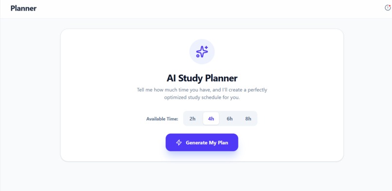 StudySphere AI – Intelligent Learning Assistant – screenshot 1