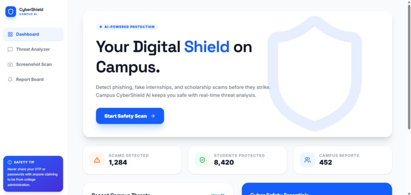 Campus CyberShield AI – screenshot 4
