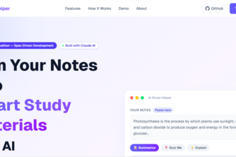 AI Study Helper