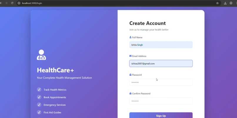 HEALTHCARE+ – screenshot 1