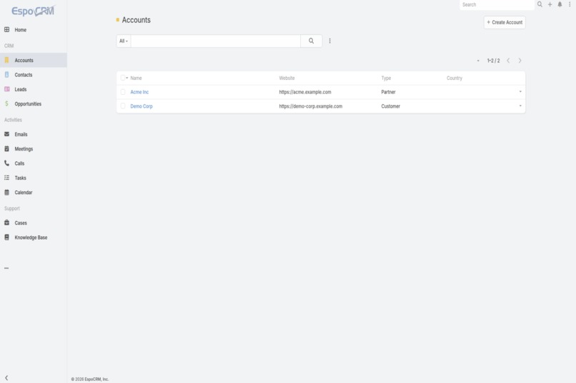 EspoCRM-MCP-Auth0 – screenshot 1
