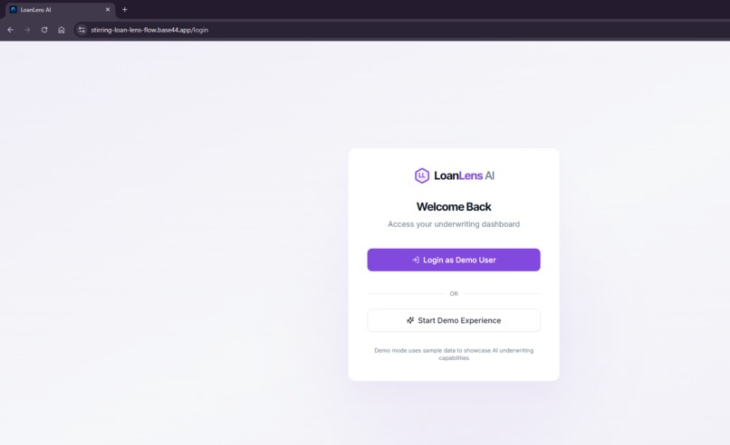 LoanLens AI – screenshot 4