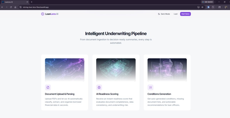 LoanLens AI – screenshot 2