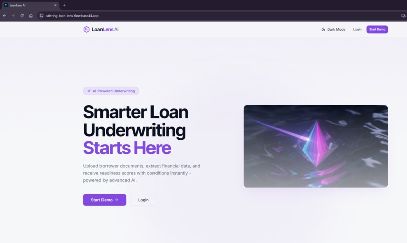 LoanLens AI – screenshot 1