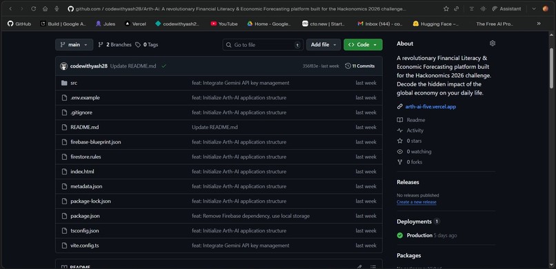 Arth-AI: The Economic Guardian – screenshot 2